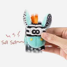 0-12 Months Baby Toy Baby Rattles Toys Animal Socks Wrist Strap +Rattle Kids Foot Socks Bug Wrist Strap Baby Socks Pacifier Toys